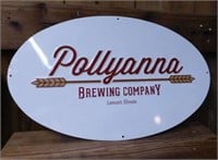 Pollyanna Brewing Company Lemont Illinois embossed