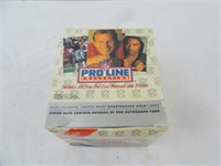 Box of Pro Line NFL Football Card Packs in Box