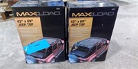 (2) Max Load Jeep Tops