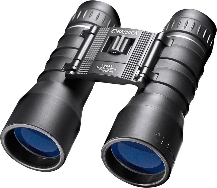 BARSKA 10x42 Lucid View Compact Binoculars