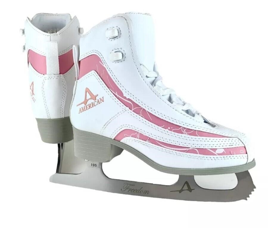 American Athletic Girl's Soft Figure Skate-SIZE 1
