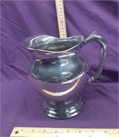 Silver Plate Ball Pitcher by Forbes