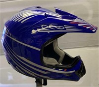 X-Moto Motocross X Small Helmet (Blue)