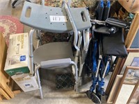 Wheelchair, Shower Chair, Potty Chair, Toilet Risr