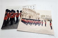 Queen Elizabeth II Military Guard & Band Photo