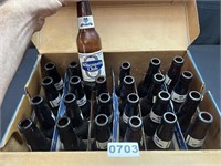 Vintage Beer Case w/ Bottles
