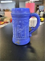 Blue foreign mug