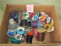 Large Lot of Spooled Wire