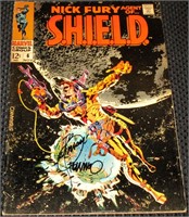 NICK FURY AGENT OF SHIELD #6 -1968  Signed