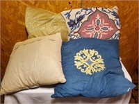 Assortment of Couch Pillows