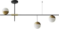 Modern Brushed Brass Ceiling Pendant Light