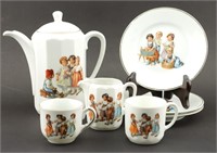 7 pcs Bavarian Children's/Doll Tea Set