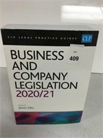 BUSINESS AND COMPANY LEGISLATION 2020/21