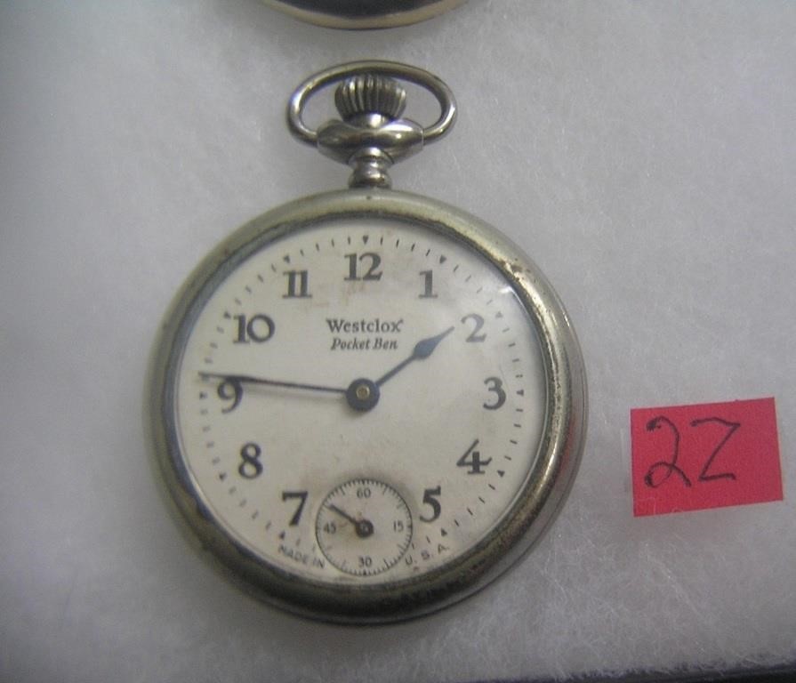 Westclox pocket Ben antique pocket watch