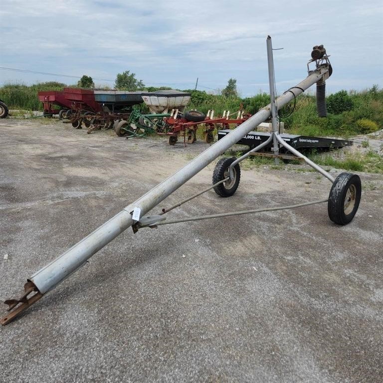 Transport Fill Auger w/ Electric Motor.