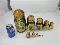 Set de 10 poupées Russe