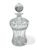 Polish cut crystal decanter