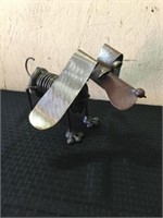 Small Weiner Dog Metal Art