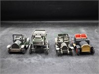 Vintage Metal Car Pencil Sharpeners & Lighter