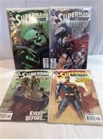 Lot of 4  Superman comic books