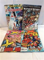 Lot of  4  comic books