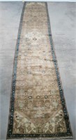 Hand Woven Hamedan Rug or Carpet, 2' 9" x 15'