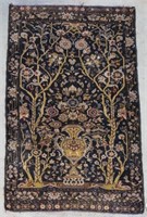 Hand Woven Mehabad Rug or Carpet, 3' 10" x 6' 6"