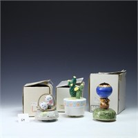 Three Vintage Otagiri Japan Handpainted Porcelain