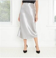 Women's Maxi A-Line Slip Skirt SIZE M