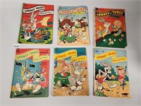 (6) 1950s Looney Tunes Comics