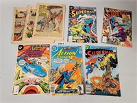 (8) 1960s / 70s Superman Comics