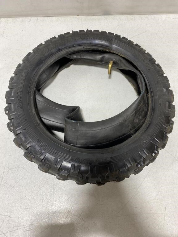 2.50-10 WHEEL - USED - 250LBS AT 36PSI/NOT