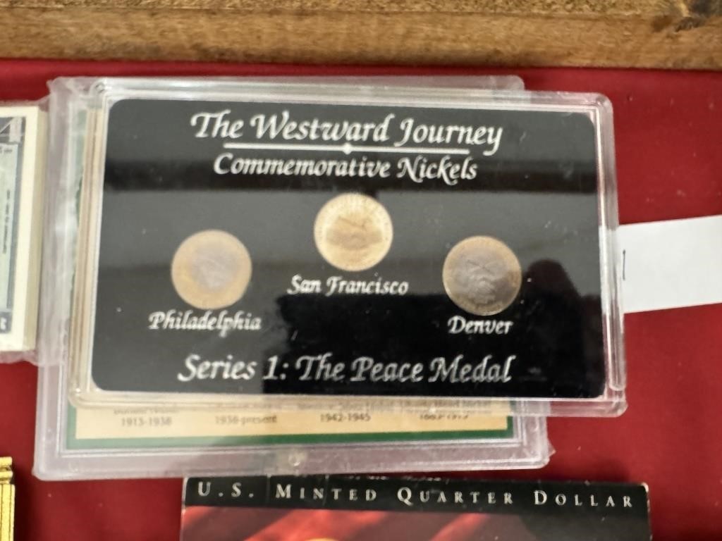 TWO COLLECTIBLE NICKEL SETS