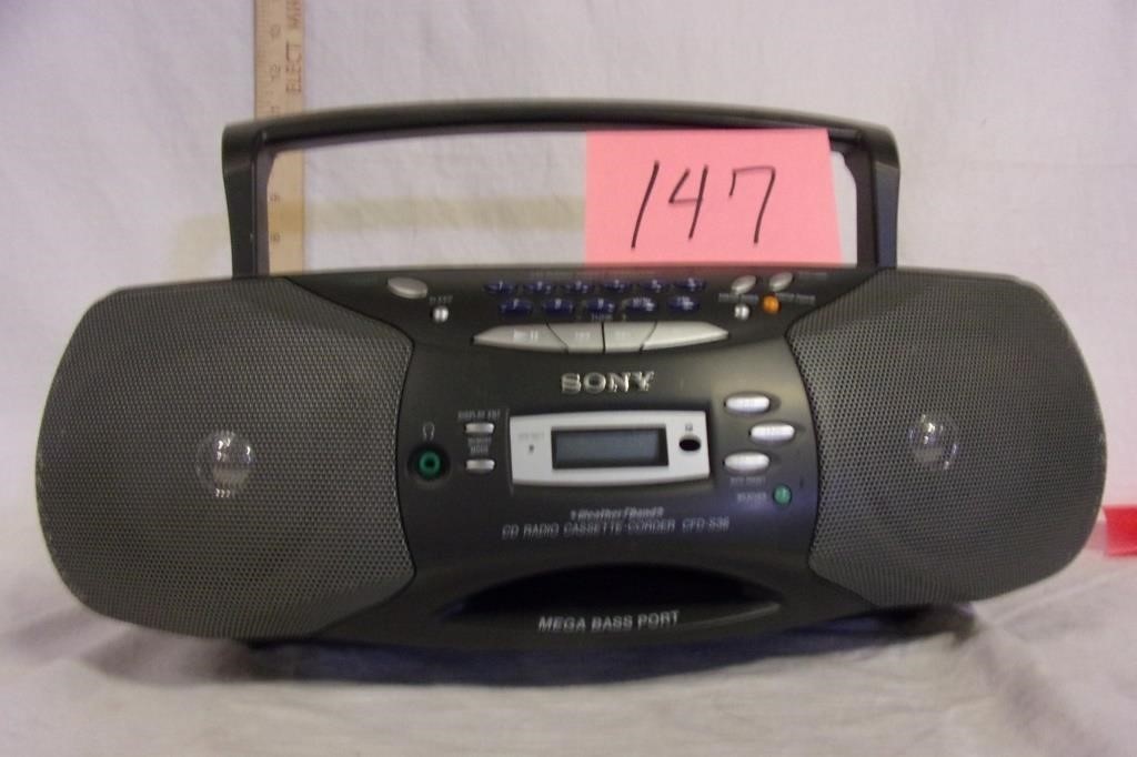 sony boom box