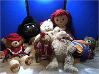 Selection of Stuffed Animals