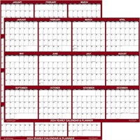 24 x 36 SwiftGlimpse 2024 Wall Calendar