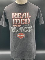 Harley-Davidson “Real Men Wear Black” Shirt