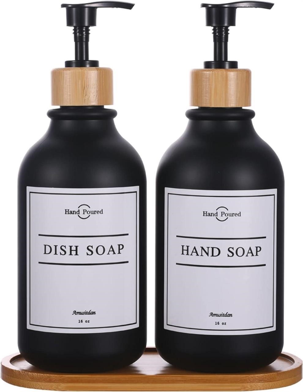 2 Pack Dish Soap Dispenser for Kitchen