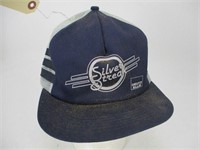 Vintage Snapback Trucker Hat - Deutz 3 Stripe Patc