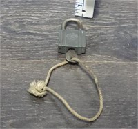 Vintage Corbin Padlock with key