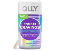 OLLY Combat Cravings Capsules Metabolism Support
