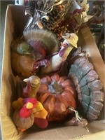 Wooden turkeys, fall Decor