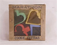 Marathon Motor Oil cookie cutters in original box