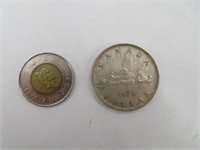 Dollar Canada 1952 silver