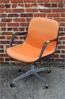 Vintage Office Chair w/ chrome base