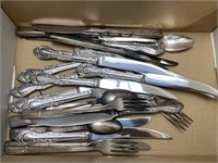 Assorted Plated Flatware  & More