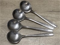(4) Vintage Dennys Spoons