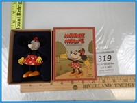 *SCHYLLING DISNEY MINNIE MOUSE WOODEN DOLL