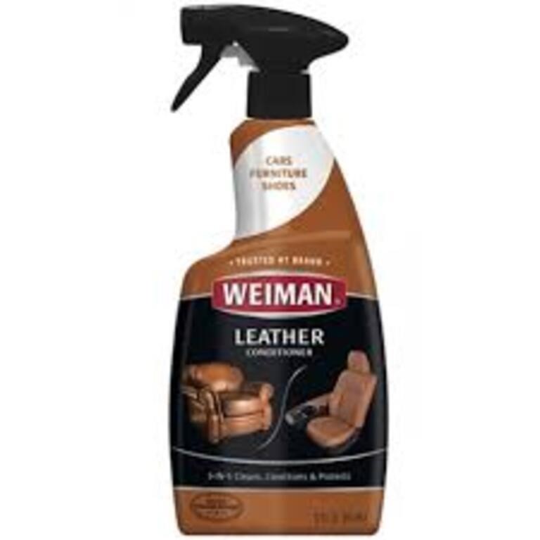 Weiman Leather Cleaner And Conditioner, 22 Ounce