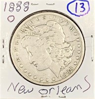 1888 O US Morgan Silver Dollar  New Orleans